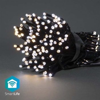 SmartLife Christmas Lights | String | Wi-Fi | Warm to Cool White | 100 LED's | 10.0 m | Android™ / IOS