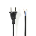 Vacuum Cleaner Power Cord | 10.0 m | CEE 7/17 | 250 V AC | 16 A | Black | PVC