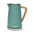 Electric Kettle | 1.7 l | Soft-Touch | Green | Rotatable 360 degrees | Concealed heating element | Strix® controller | Boil-dry protection