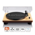LS-50WD Turntable with built-in speakers USB Encoding Wood