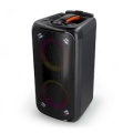 Bluetooth® Party Speaker | Maximum battery play time: 5 hrs | 240 W | Carrying handle | Party lights | Equalizer | Black / Orange