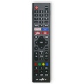 Replacement Remote Control | Suitable for: Hi-Sense | Preprogrammed | 1 Device | Amazon Prime / Disney + Button / Netflix Button / Rakuten TV Button | Infrared | Black