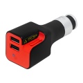 Автомобильная зарядка USB 12-24V 2*USB 2.1A С ионизатором воздуха