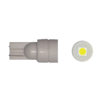 LED лампа T10 12V 0.48W 25lm холодный Белый