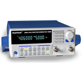 DDS lainekuju generaator ~ 10 µHz - 20 MHz, 10 W signaalivõimendiga