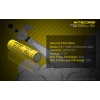 Nitecore IMR18650 2600mA 40A li-ion aku battery 3.7V 2-pack
