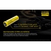 Nitecore NL2150HPR USB-C 5000mAh 21700 Li-ion rechargeable battery 3.6V
