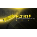 Nitecore NL2153 5300mAh 21700 Li-ion aku 3.6V