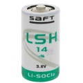 SAFT LSH14 C 3,6V Li-SOCl2 patarei