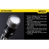 Nitecore NFD23 22.5mm hajutav filter taskulambile