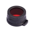 Nitecore NFR40 40mm red filter for flashlights