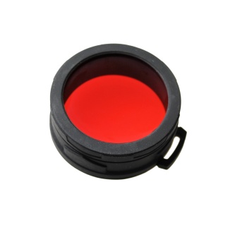 Nitecore NFR60 60mm red filter for flashlights