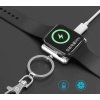 Magnetic Apple Watch smartwatch charger with a keyring