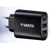 Varta wall charger  2x USB 2.4A / 1x Type-C 3.0A