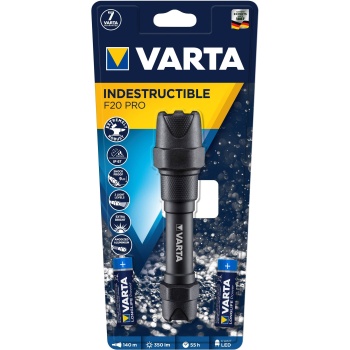 Varta Indestructible F20 Pro flashlight 350lm
