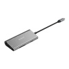 ORICO alumiiniumist Type-C to HDMI / Type-C laadimine / USB3.0 x3 dokk (CLH-W2)