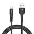 Wiwu G20 charge&sync Type-C кабель 1.2m (черный)