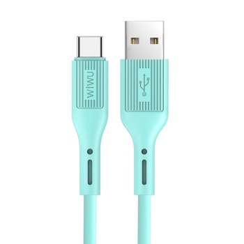 Wiwu G60 Vivid charge&sync Type-C cable 1.2m (blue)