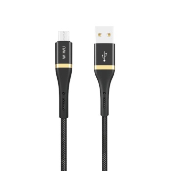 Wiwu ED-102 micro USB кабель 2m (черный)