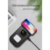 Wiwu M2 3-in-1 wireless charger for Apple Watch, iPhone, AirPods (black)