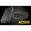Nitecore NB20000 carbon akupank 20000mAh