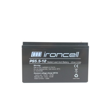 Ironcell 12V 5,5Ah T2 pliiaku (151x51x94 mm)