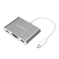 Orico Type-C to VGA / HDMI / Type-C / USB3.0-A adapter