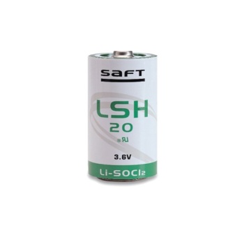 SAFT LSH20 D 3,6V Li-SOCl2 patarei