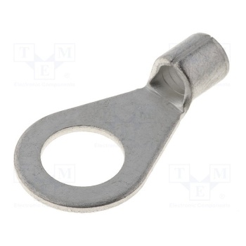 Ring terminal M8 4÷6mm2; crimped; for cable; non-insulated