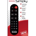 Universal learning remote control 20 buttons
