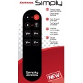 Universal learning remote control 8 buttons