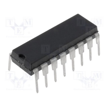 TPIC6C595N  Peripheral circuit; 8bit,shift register; 4.5÷5.5VDC; DIP16