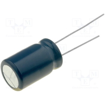 Capacitor: electrolytic; low impedance; THT; 2200uF; 25VDC; ±20%
