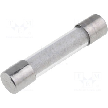 Fuse: fuse; time-lag; 20A; 250VAC; cylindrical,glass; 6,3x32mm