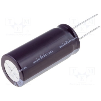 Capacitor: electrolytic; low impedance; THT; 820uF; 25VDC; ±20%