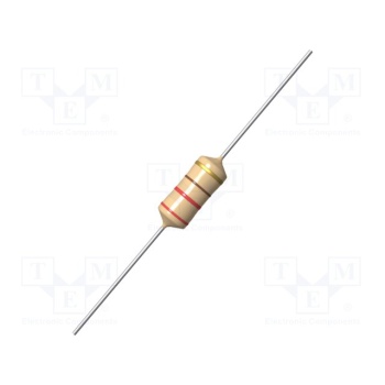 Inductor: wire; THT; 1200uH; 350mA; 5.5Ω; Ø6x16mm; ±5%; Leads: axial