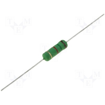 Resistor: wire-wound; high voltage; THT; 330Ω; 2W; ±5%; Ø5.5x16mm