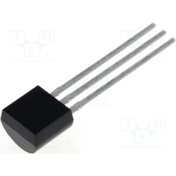 Transistor: NPN; bipolar; 45V; 0.2A; 625mW; TO92