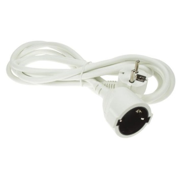Extension cable 5m - white
