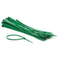 Nylon cable tie set - 4.8 x 300mm - green (100pcs)