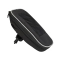 Bicycle handlebar bag - with cell phone holder
