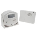 Alarm doorbell with pir motion detector