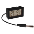 Digital thermometer for panel mounting
