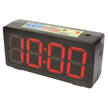 Clock with count up/down timer & interval timer