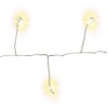 Silver Wire Cluster String Light with 50 LEDs