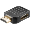 HDMI™ Angled Adapter 270° Horizontal, 4K @ 60 Hz, Gold-Plated