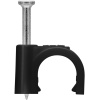 Cable Clip 9 mm, black