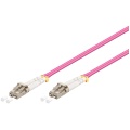 Fibre Optic Cable, Multimode (OM4) Violett