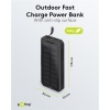Outdoor Fast Charge Power Bank with Solar 20,000 mAh (USB C™ PD, QC 3.0)