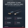 DisplayPort™ to Mini DisplayPort™ Adapter Cable